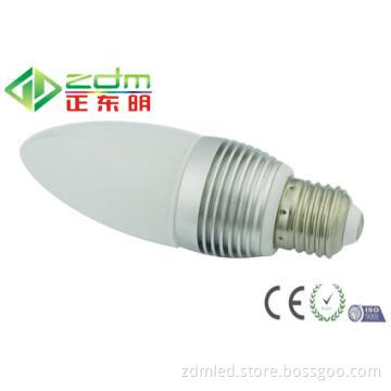3W LED Candle Bulb 6000~6500K 260~280LM